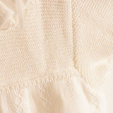 Vestido niña bebé hueso