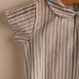 Blusa bebé niño raya azul