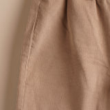 Bermuda niño pana beige
