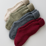 Calcetines punto azul marino