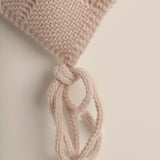 Gorro rosa nude pelo natural