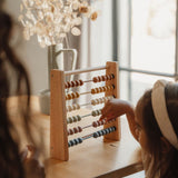 Ábaco madera vintage