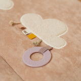 Manta de juego bebé Miffy rosa