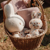 Conejo peluche Miffy 35 cm vintage flores