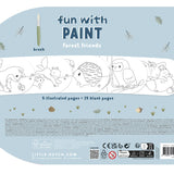 Libro acuarelas Forest Friends