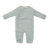 Pijama bebé raya azul