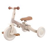 Triciclo evolutivo blanco flores