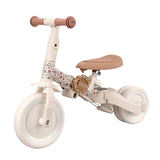 Triciclo evolutivo blanco flores