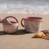 Set de juguetes de playa rosa flores Little Dutch