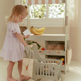 Carrito de compra madera