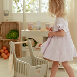 Carrito de compra madera