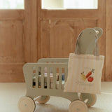 Carrito de compra madera