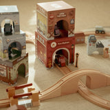 Torre encajable con coches