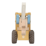 Camión grúa madera