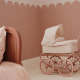 Carrito muñecas metal