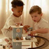 Parking garaje madera