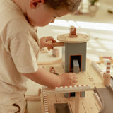 Parking garaje madera