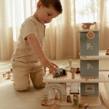 Parking garaje madera