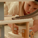 Parking garaje madera