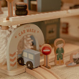 Parking garaje madera