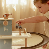 Parking garaje madera