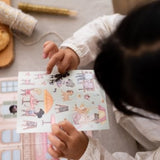 Libro de pegatinas De compras con Rosa