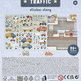 Libro de pegatinas Vehículos