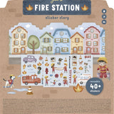 Libro de pegatinas Bomberos