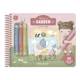 Libro con lápices Jardín de Rosa
