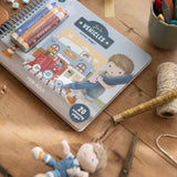 Libro con lápices Vehículos de Jim