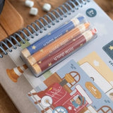 Libro con lápices Vehículos de Jim