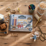 Libro con lápices Vehículos de Jim