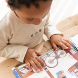 Libro con lápices Vehículos de Jim