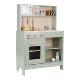 Cocina madera menta
