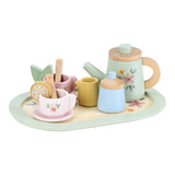Set de té madera