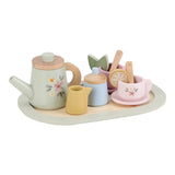 Set de té madera