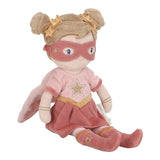 Rosa superheroína muñeca blandita