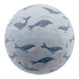 Pelota azul ballenas