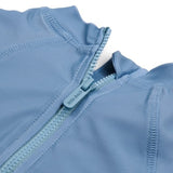 Camiseta baño niño manga larga azul ballena Little Dutch
