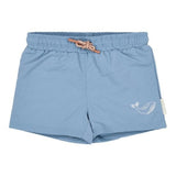 Bañador niño tipo short azul ballenas Little Dutch
