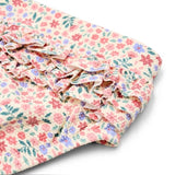 Bañador pañal bebé rosa flores Little Dutch