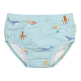 Bañador pañal bebé unisex azul océano Little Dutch