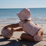 Braguita bañador niña rosa conchitas Little Dutch