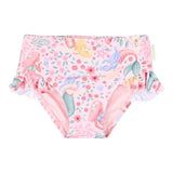 Conjunto bañador niña manga larga rosa sirenitas Little Dutch