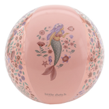 Pelota de playa rosa sirenitas Little Dutch