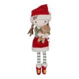 Rosa muñeca blandita Navidad