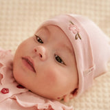 Gorro bebé rosa Fairy Garden