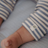 Pijama bebé raya azul