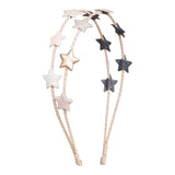 Diadema doble estrellas