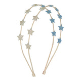 Diadema doble estrellas